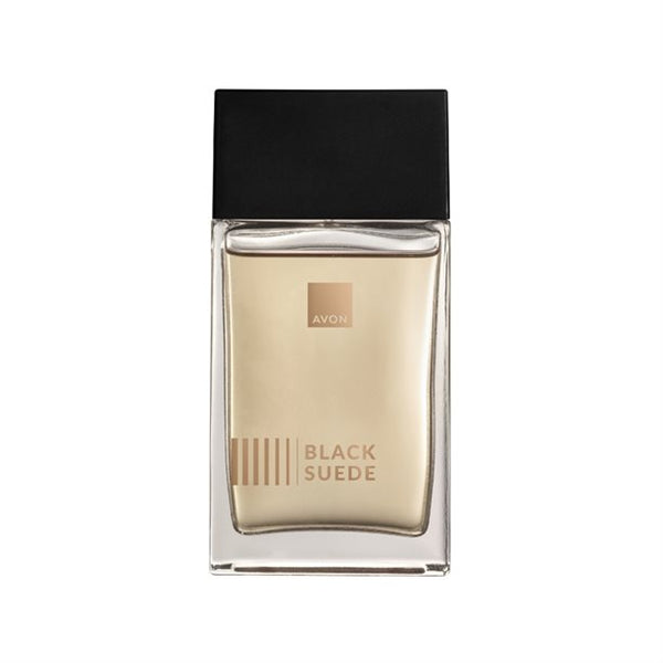 mens perfume Avon Black Suede eau de toilette woody fragrance sandalwood leather long lasting scent