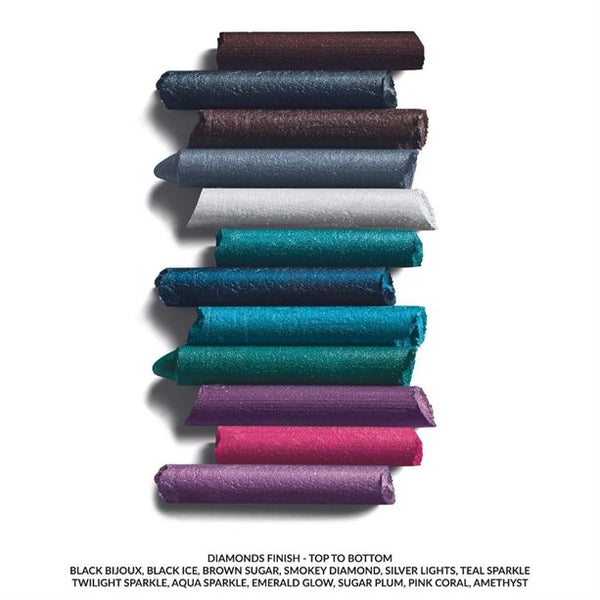 shimmer eyeliner swatches Avon Glimmerstick shades