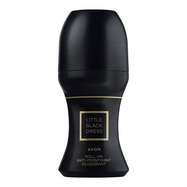 Avon Little Black Dress deodorant roll on 50ml front view