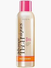 dry shampoo Avon Advance Techniques for oily hair refreshes roots no white marks instant clean hair