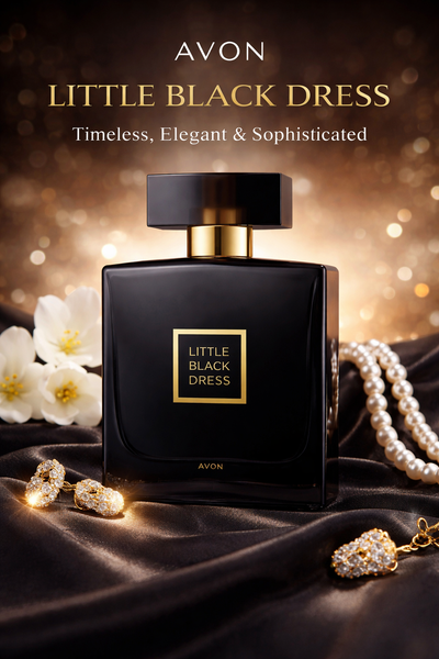 Avon Little Black Dress Eau de Parfum 50ml floral oriental women’s perfume long lasting elegant fragrance black bottle