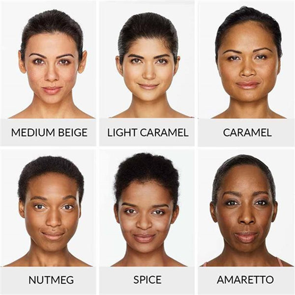 cream to powder foundation Avon compact SPF15 full coverage lightweight makeup with sponge applicator