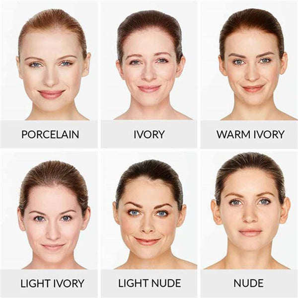 cream to powder foundation Avon compact SPF15 full coverage lightweight makeup with sponge applicator