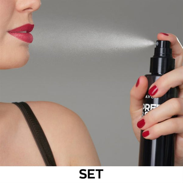Avon Prep and Set Spray long lasting non sticky makeup fixing spray