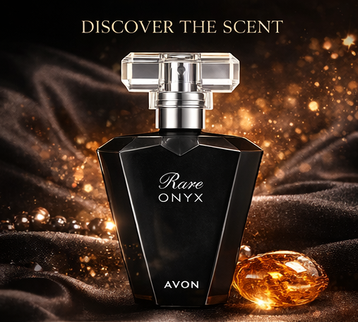 Rare Onyx Eau de Parfum floral amber scent for women elegant luxury perfume