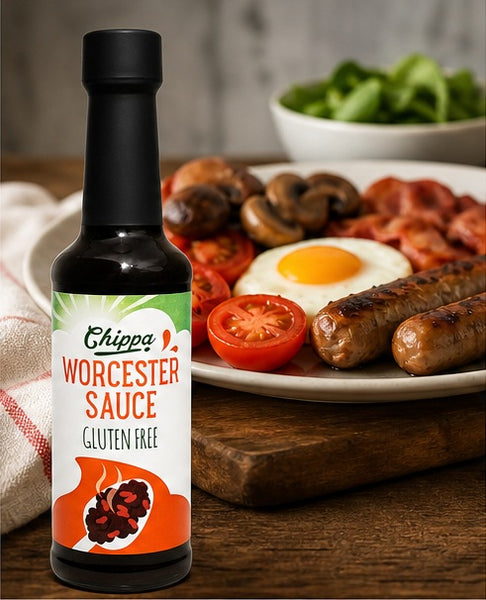 Chippa gluten free Worcester sauce bottle 150ml