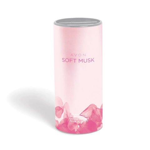 Avon Soft Musk Shimmering Body Powder - 40g