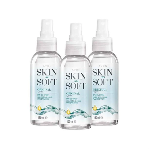 Avon Skin So Soft Original Dry Oil Spray 3-Pack - Just £9!