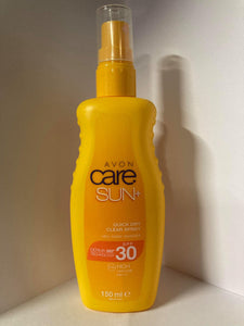 Avon Care Sun+ Quick Dry Clear Spray SPF30