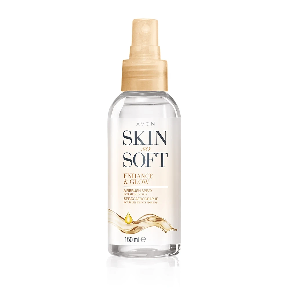 Avon Skin So Soft Enhance & Glow Airbrush Spray - 150ml