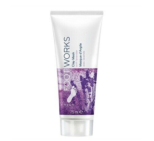 Avon Footworks Clay Foot Mask with Lavender - 75ML