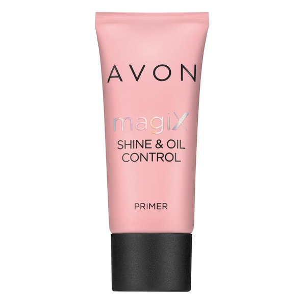 Avon Magix Shine and Oil Control Primer mattifying face primer for oily skin reduces shine smooth makeup base