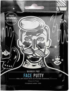 Barber Pro Face Putty Mask, 3 Sachets