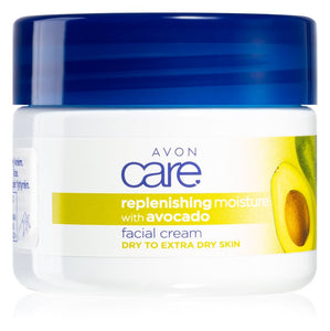 Avon Care Moisturizing Facial Cream With Avocado