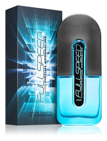 Avon Full Speed Virtual Adrenalin Eau de Toilette for Men 75ml