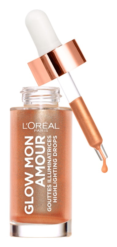 L'Oreal Glow Mon Amour Highlighting Drops - 02 Loving Peach