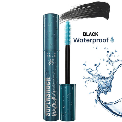 Avon True SuperShock MAX Volume Waterproof Mascara - BLACK